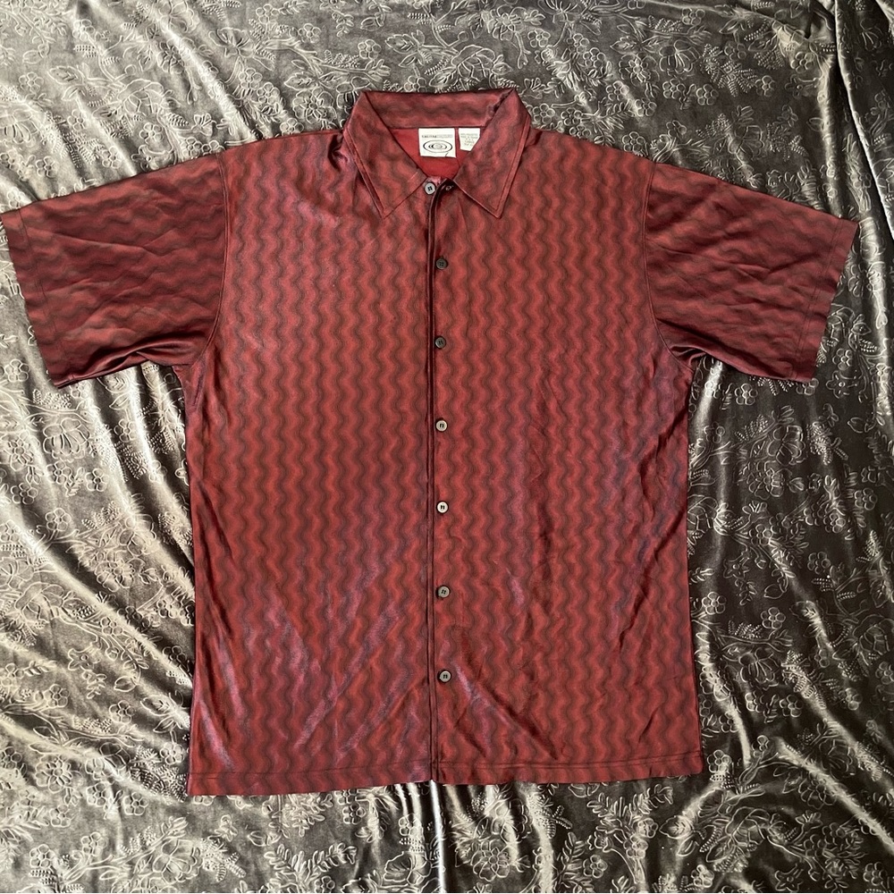 Early 2000s Y2K button up